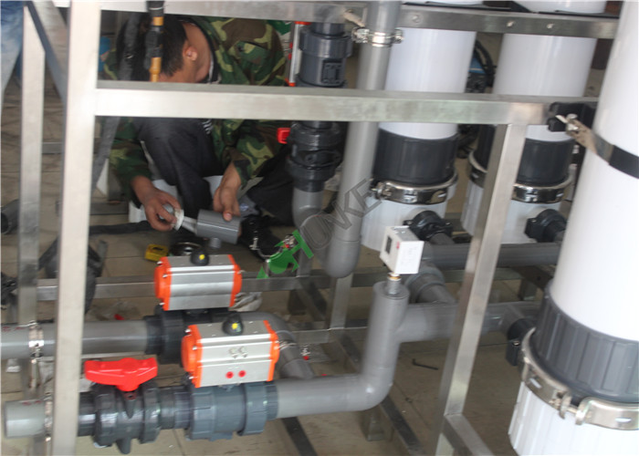 PVC PVDF PES Ultrafiltration Membrane System 10TPH UF Water Treatment