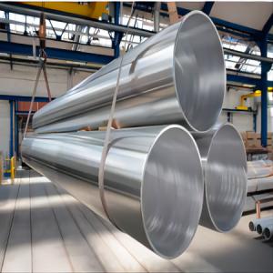  ASTM 7075 Hard Round Aluminium Pipe 0.3mm Thickness For Bike Frame Manufactures