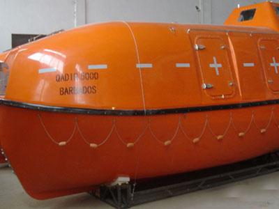 Marine Total Enclosed/ Free Fall Lifeboat, FRP Lifeboat/ Life Boat/ Fast Rescue