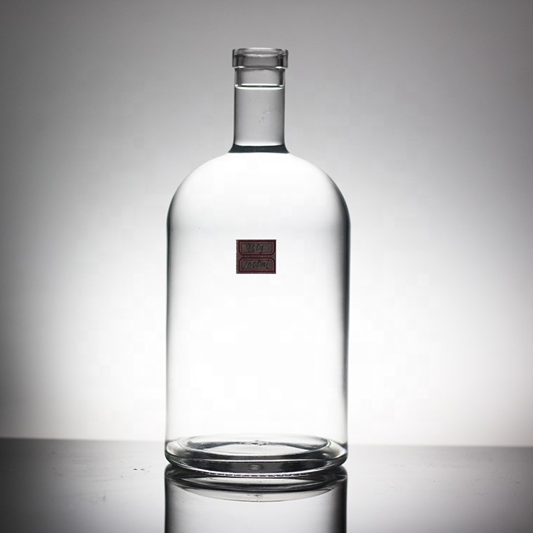 Decal Glass Vodka Bottle 1 Liter 1.75 Liter Empty 500ml 700ml 750ml Champagne Bottle