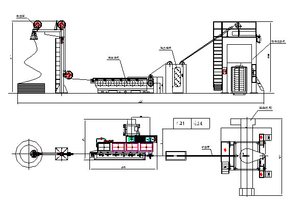RBD DC Motor 160Kw Big Metal Drawing Machine For Low Round Copper Alloy Wire