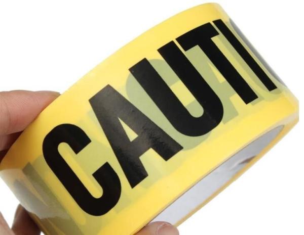 Custom Hazard PVC PE Warning Barricade Caution Safety Tape Fence Barrier Caution