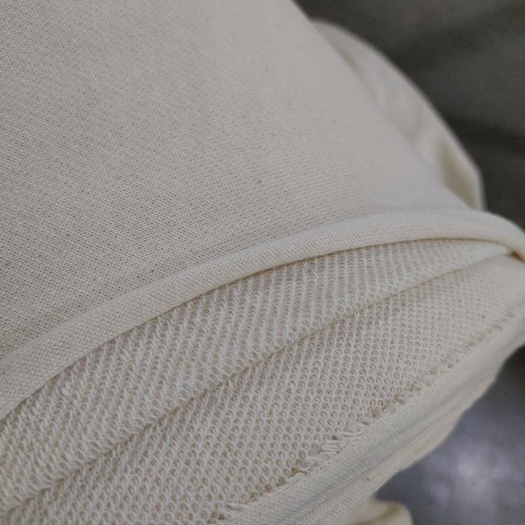 Shaoxing Manufacturer OEM Ribbed Grey Cotton Fabric for Buyers in Europe, 100% Cotton Grey Fabric India Garment Factory/