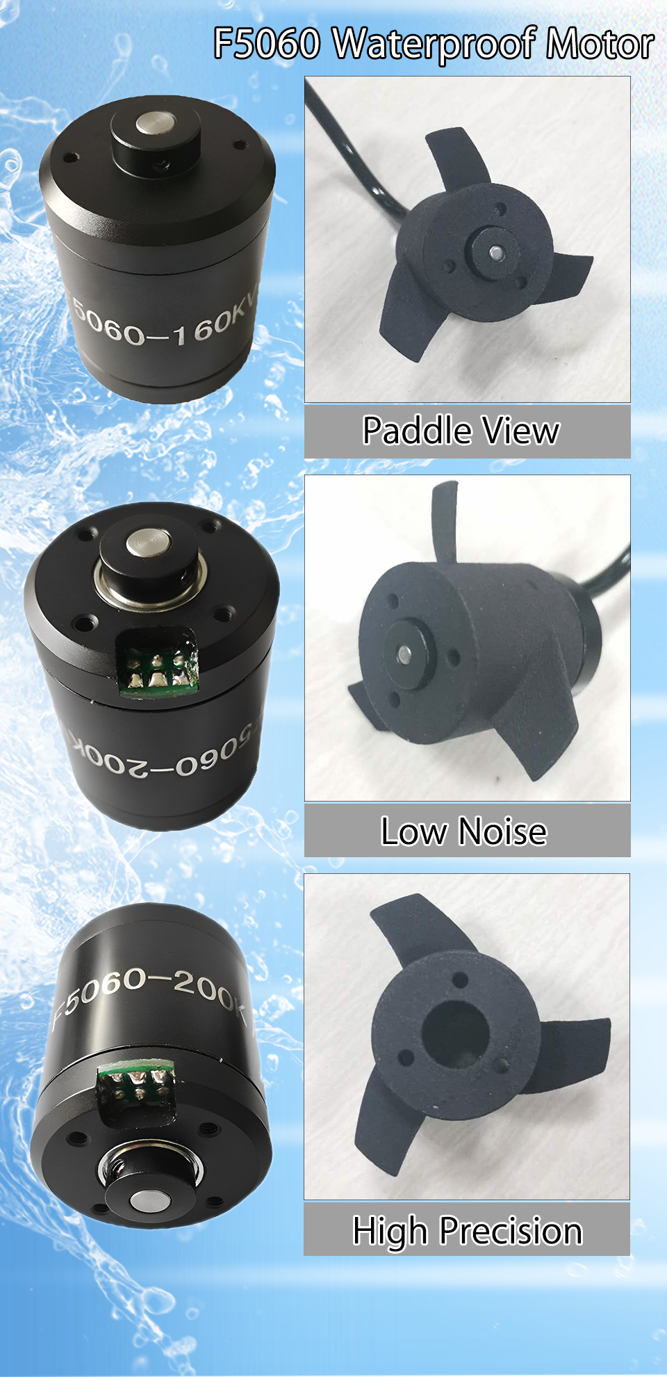 15Kw Brushless Dc Electric Motor 200kv Black For Boat Brushless