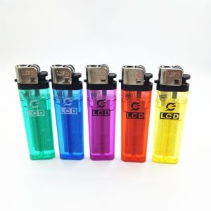8.0*2.37*1.2CM Torch Plastic Flint Gas Lighter with Inexpensive