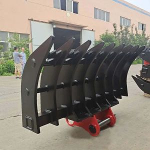 Factory Customized Multifunctional Timber Gripper Hydraulic Claw Rock Grapple