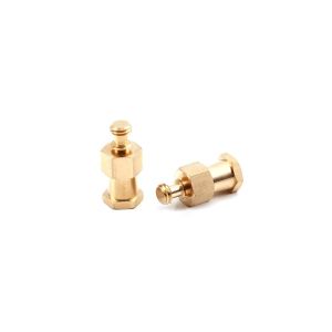 CNC Machining Brass CNC Parts Bushing Spacer PVD CVD Coating
