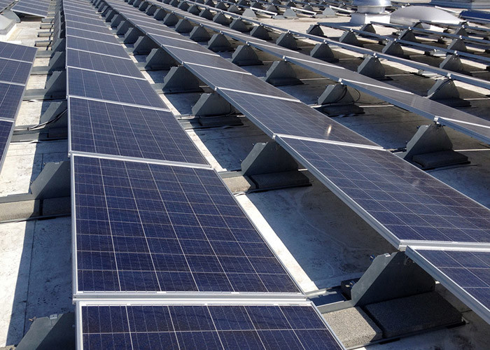 ISO9001 25 Degree Solar Mounting System Pre Galvanized Solar Tile Roof