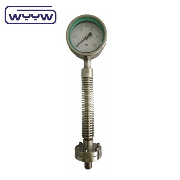 100mm Accurate Durable Chemical Seal Pressure Gauge For Industrial Pressure