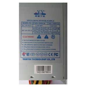 China FLEX 1U DC to ATX 250W Industrial PC Power Supply DC48V Or 24V Input on sale