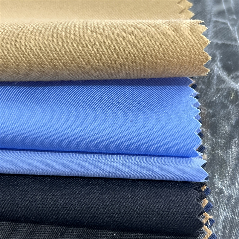 Polyester Cotton Four Way Stretch TC Spandex Fabric for Hospital Uniform Anti Chlorine