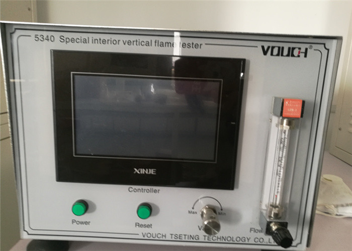 Fabric Horizontal Flammability Tester Special Vehicle Burning Test Convenient