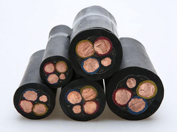 Insulated Flexible H07RN-F High Voltage Wire with 1/2/3/4/5/3 1 Core Silicone Rubber
