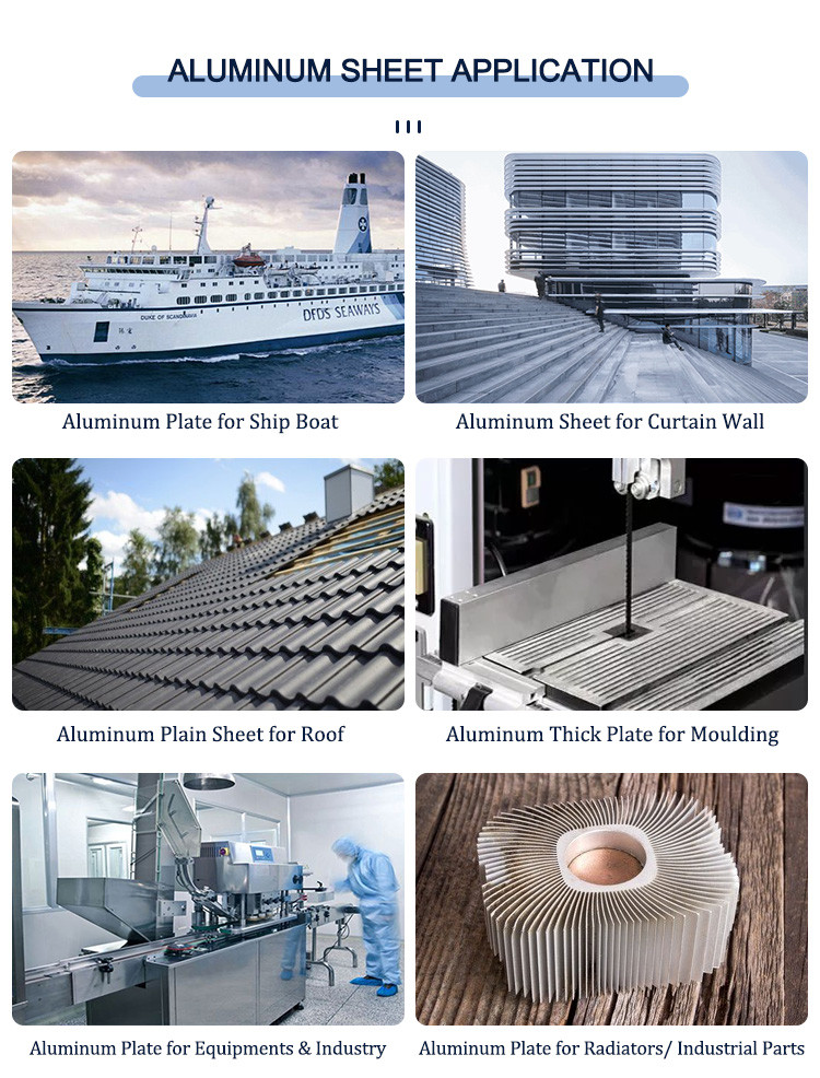 Mill Finish Aluminum Alloy Plate 4x8 Marine Grade 5083 Aluminum Sheets Plate
