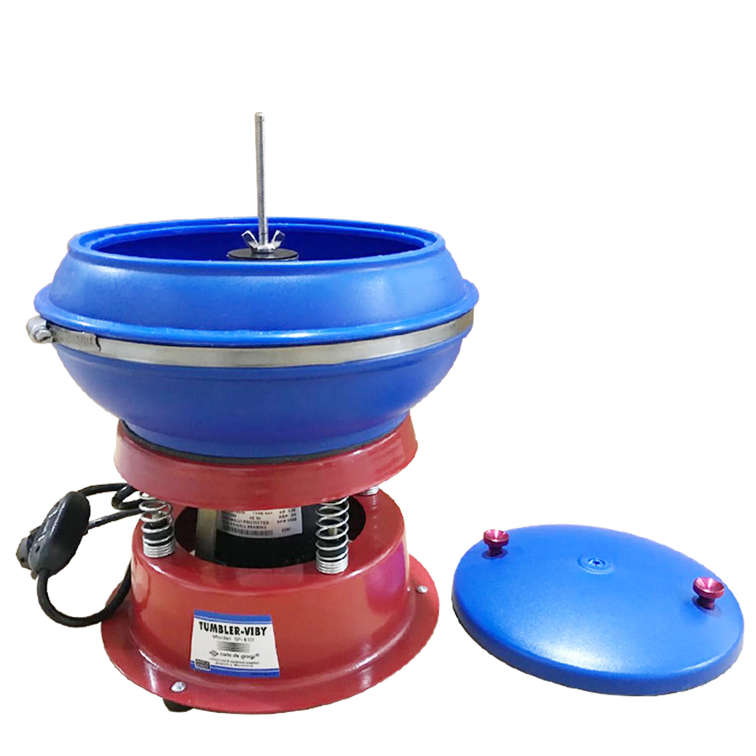 8 Inch Mini Jewelry Tumbler Polisher for Surface Cleaning