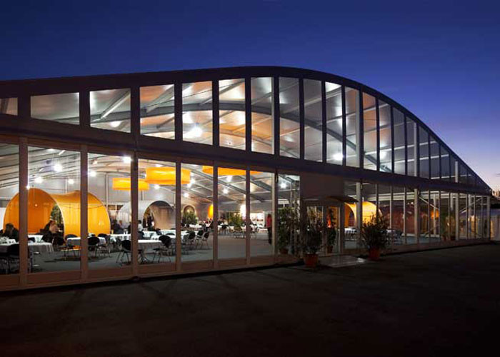 Aluminum 850g/Sqm 20x50m Commercial Outdoor Tents