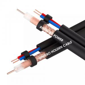  50 Ohm Solid Bare Copper Rg6 Coaxial Cable 1000 Ft For Satellite Receiver Manufactures