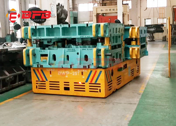 Steerable Diesel Operated Mold Transfer Cars 75t