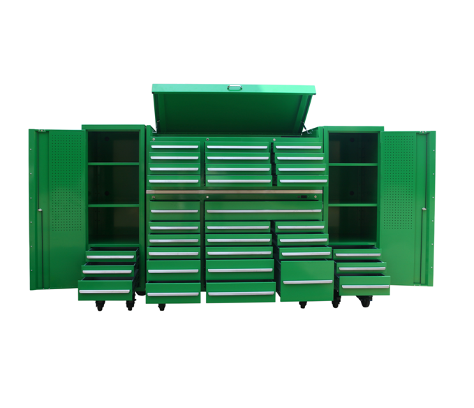 Auto Repair Tool Box Garage Cabinet with Rolling Tool Chest Customized Support OEM