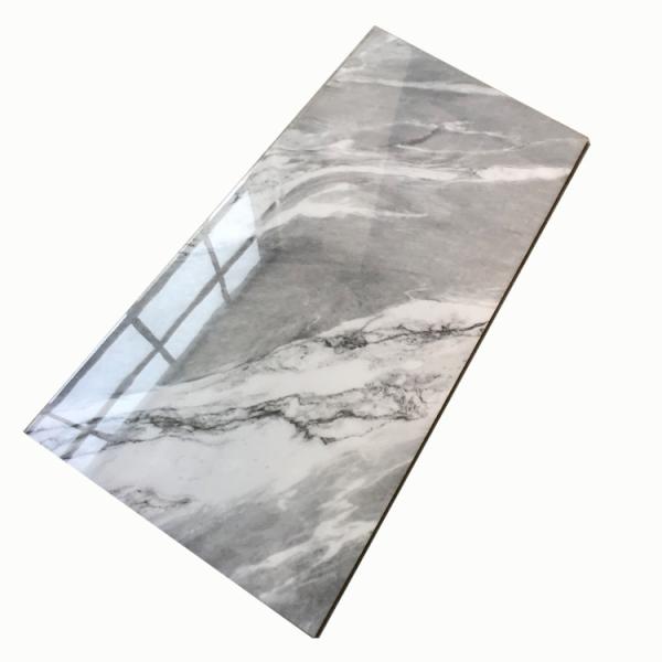 Water Absorption 0.5% Glazed Polished Ceramic Glass Tiles for Kitchen Wall