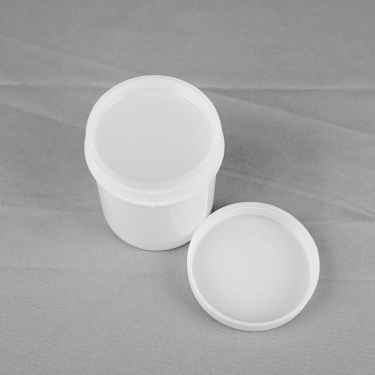 Chemical Powder Packaging Jar 200ml With Lid