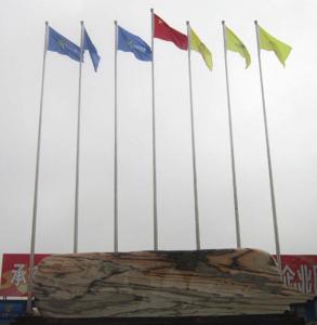  Forging 60ft School 250Km/Hour Outside Flag Poles Manufactures