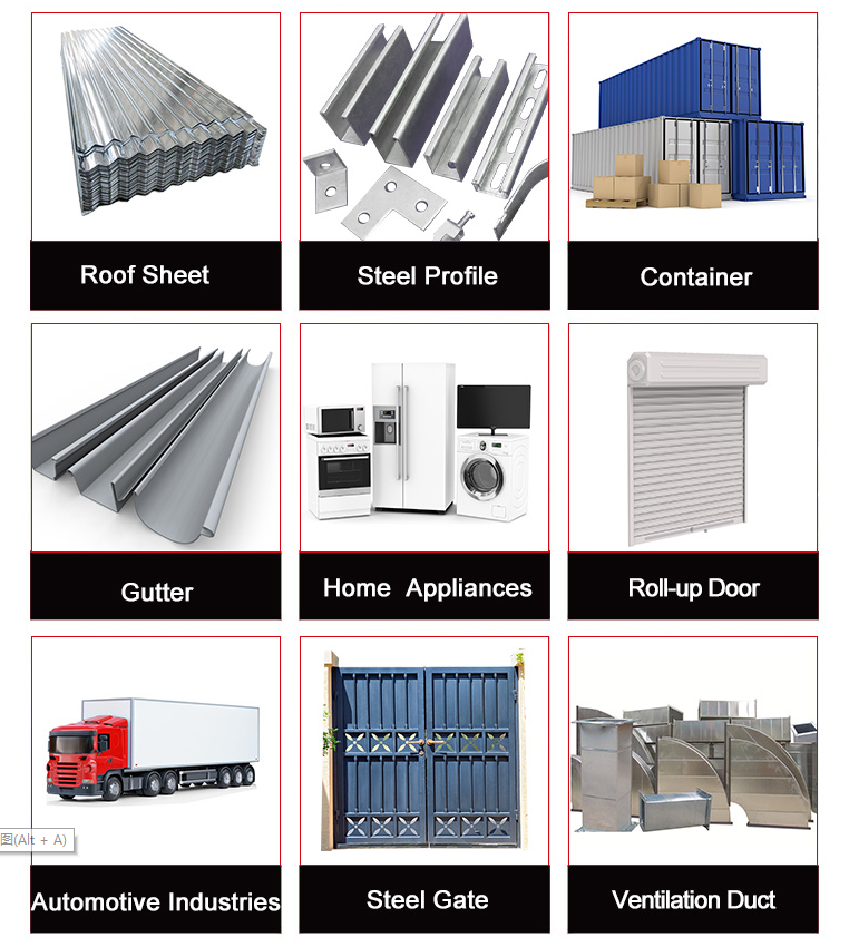 0.4mm Thickness Galvanized Steel Coils AISI Galvanized Iron Sheet Coil