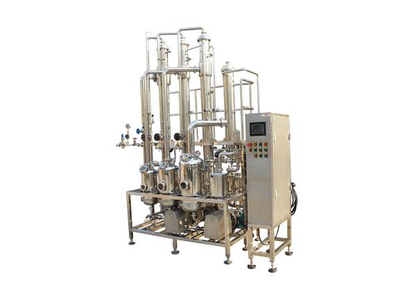 Professional Pilot Plant Equipment Triple Effect Falling Evaporator 50L / H