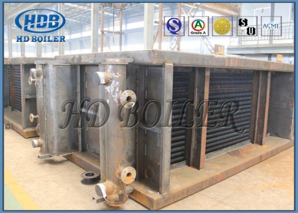 Industrial Stainless Steel Power Station Economizer , Coal Fired Energy Saving
