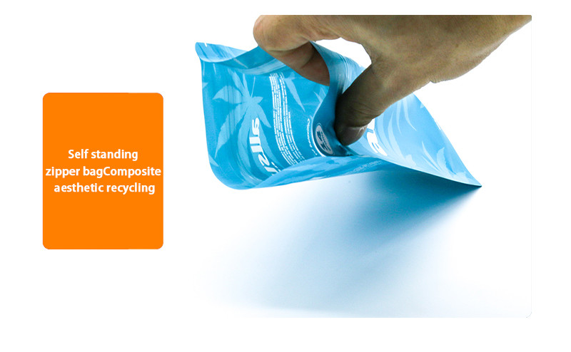 Child Resistant Tobacco Packaging Bag: Secure and Moisture-Proof Aluminized Composite Zipper Bag