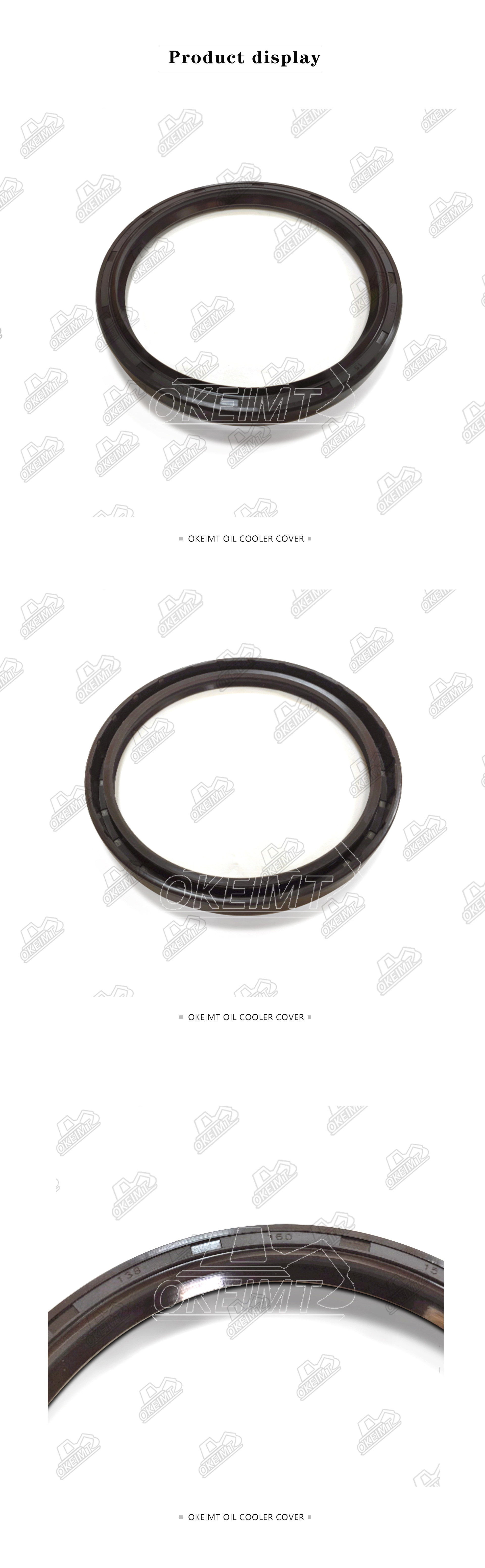 BZ5161E BZ6524E Excavator Seals Crankshaft Rear And Front Oil Seal For DE12T D2366 Engine