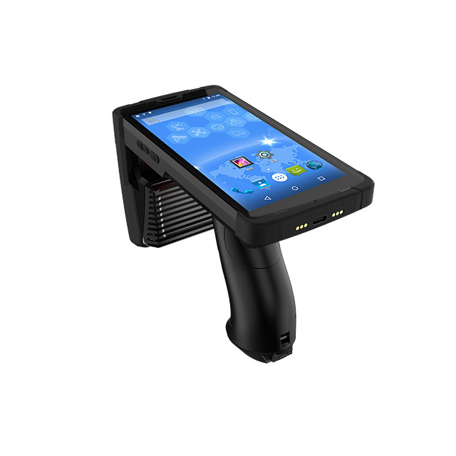  2G / 3G / 4G Rugged Industrial PDA , Android Handheld Long Range UHF RFID Reader Manufactures
