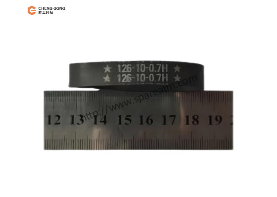 ISO9001 009-0020379-52 Belt 126*10*0.7 ATM Machine Parts Fujitsu G610 Module Parts
