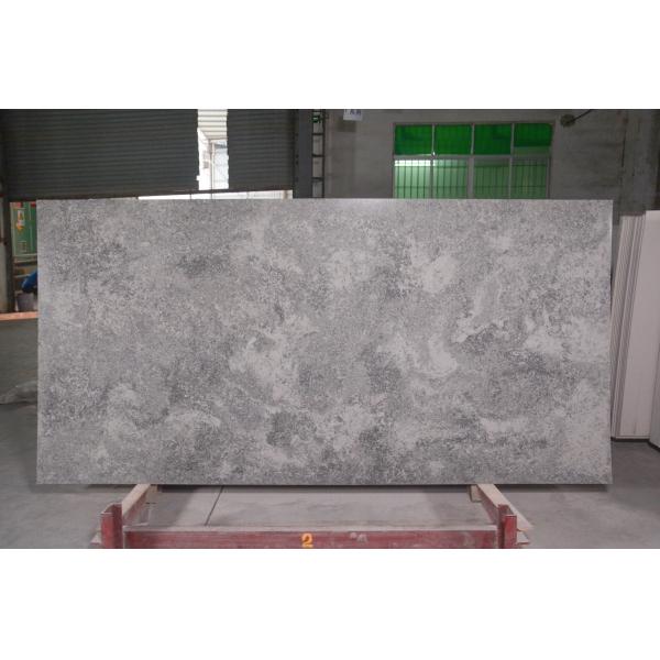 Quality 15mm thickness Calacatta Artificial Quartz Stone for Kitchen Countertops for sale