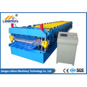 Made in china Double Layer Roofing Sheet Roll Forming PLC Control Automatic 2018