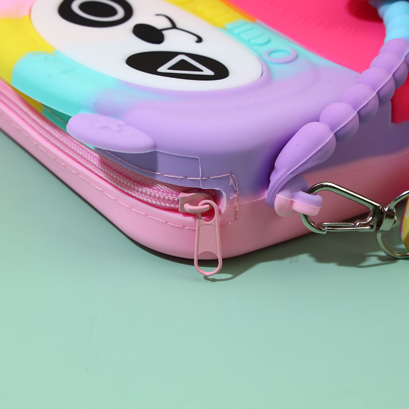 Food Grade Silicone Pencil Pouch The Ultimate Makeup Item Organizer Crossbody Shoulder Handbag Storage Container Bag
