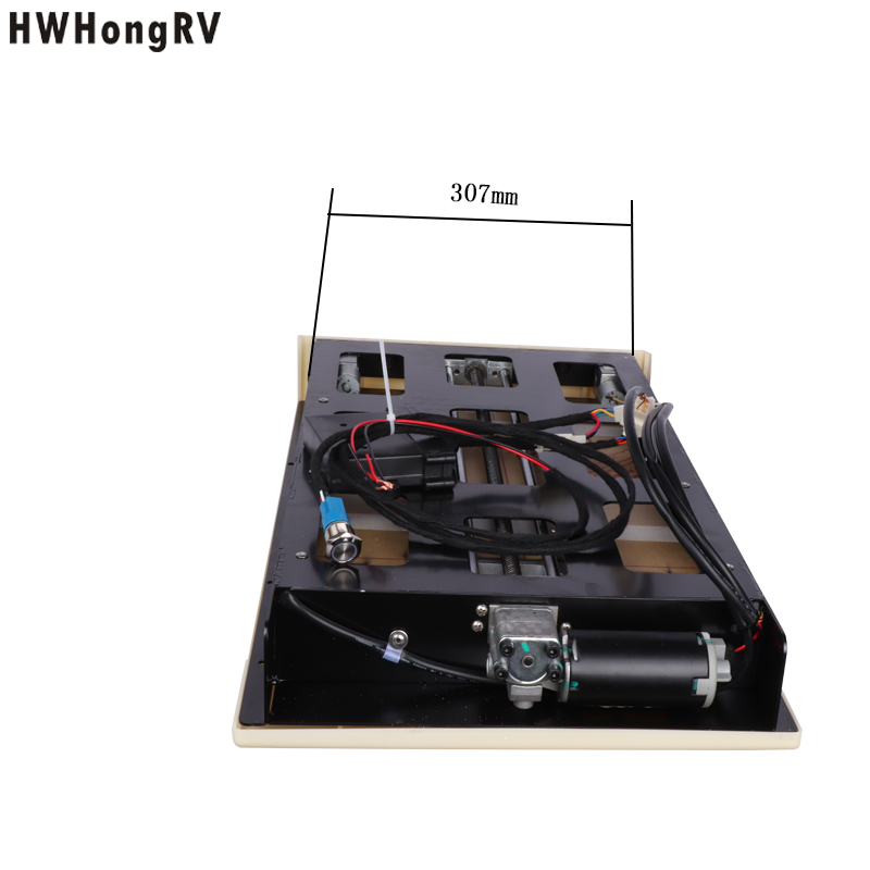 HWHongRV car seat electric folding table for luxury campervan caravan folding table