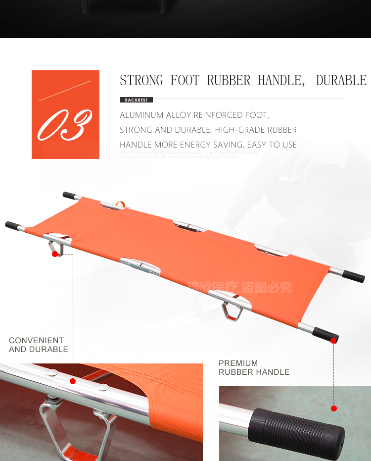 Patient Transfer Roll Up Stretcher Hospital Medical Stretcher