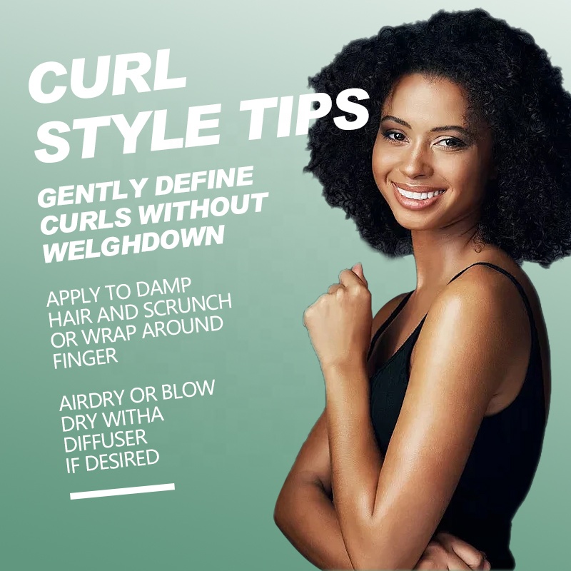 Hair Styling Function Extra Hold Private Label Custom Braids For 4c Curl Definition