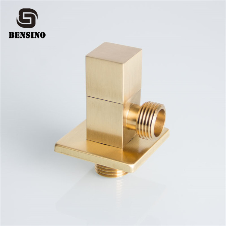 No Leakage 1/2 Inch 0.8Mpa 15N.M Brass Stop Valve