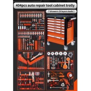 Multi Function Mobile Workbench Tool Chest Garage Shelf Hardware Hand Tools 7
