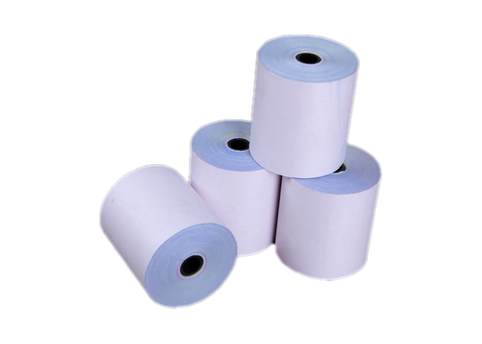 SC Carbonless NCR Paper Self Contained Paper clear blue black copy images