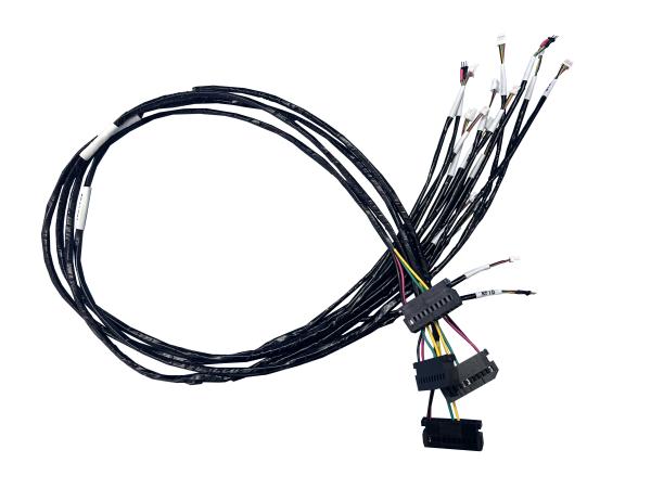 15 Pin Temperature Acquisition Electronic Wiring Harness UL94V0 Soft Multiple