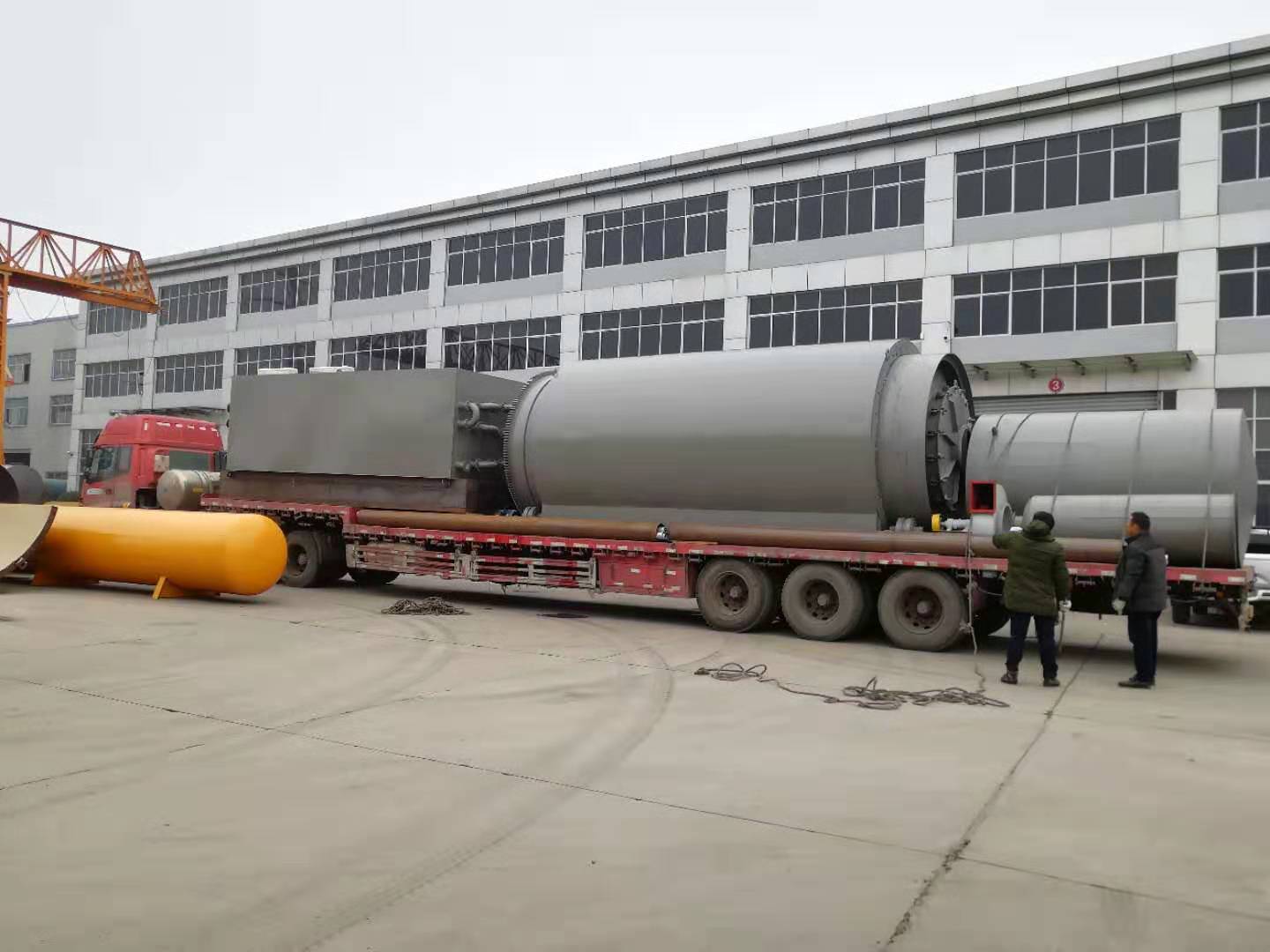 Heating Method Indirect Heating Pyrolysis Plastic Oil Refinery Distillation Plant
