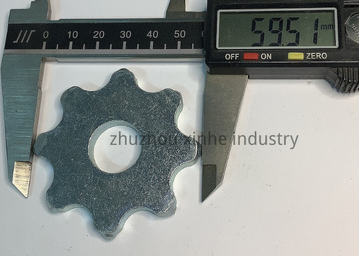 8pt Tungsten Carbide Cutters Tipped Milling Cutters Drum Flail Cutter Assemblies For Concrete Grinding