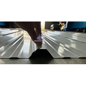 6 rib and 6 rib trapezoidal sheet double layer roll forming machine in America