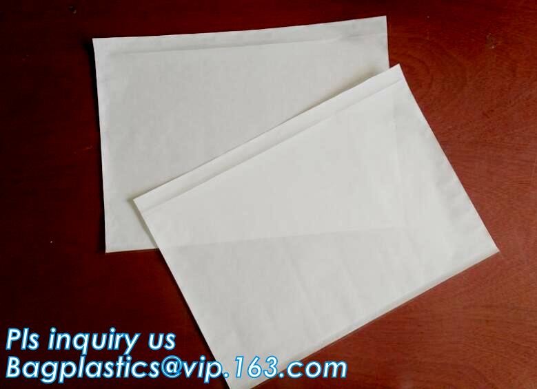 PP film 178*140mm invoice enclosed packing list envelopes, DHL Shipping pockets for waybill, A4 size plastic packing lis