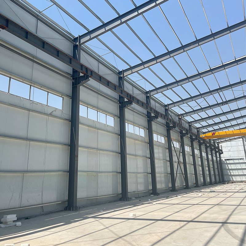 Industrial Steel Structure Construction Easy Installation Large Metal Sheds Workshops