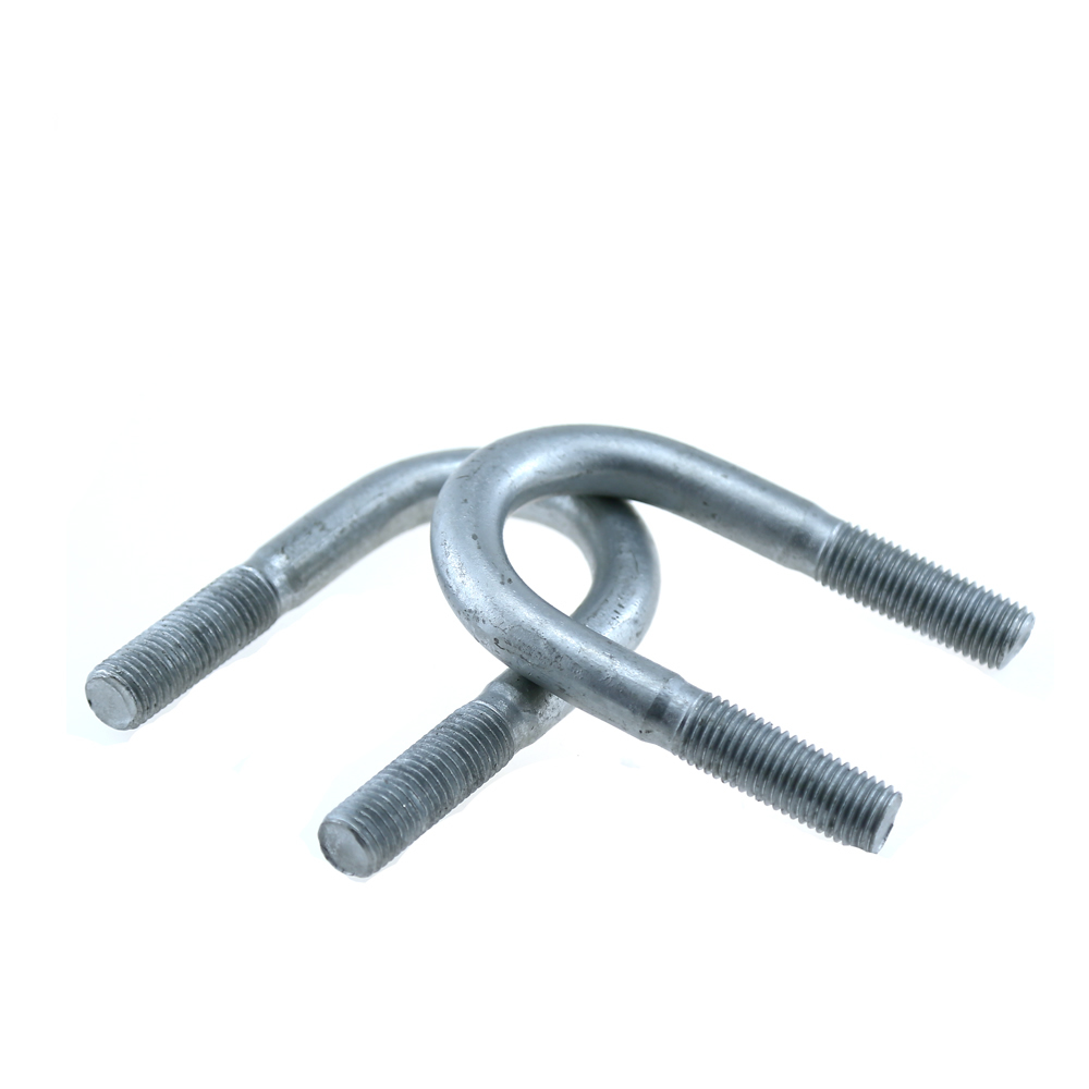 Carbon Steel Grade 10.9 Hot DIP Galvanized Stainless Steel U Bolt Bending Machine Square Lock Pipe Clamp Custom Size