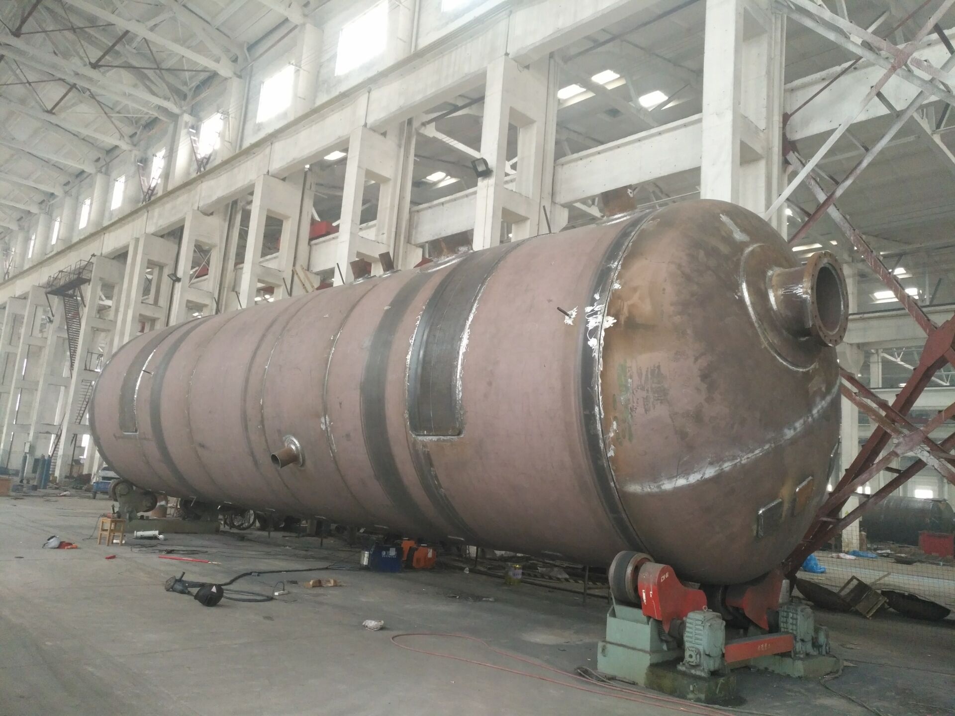 Large Volume Steel Storage Tanks / 40 Gallon Horizontal Pressure Tank